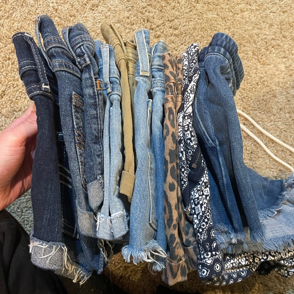 9 pairs of shorts!